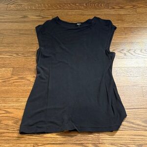 Philippe Adec Black Muscle Tee Size Small